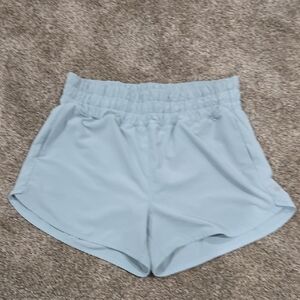 Athleta Girl Light Blue Athletic Shorts